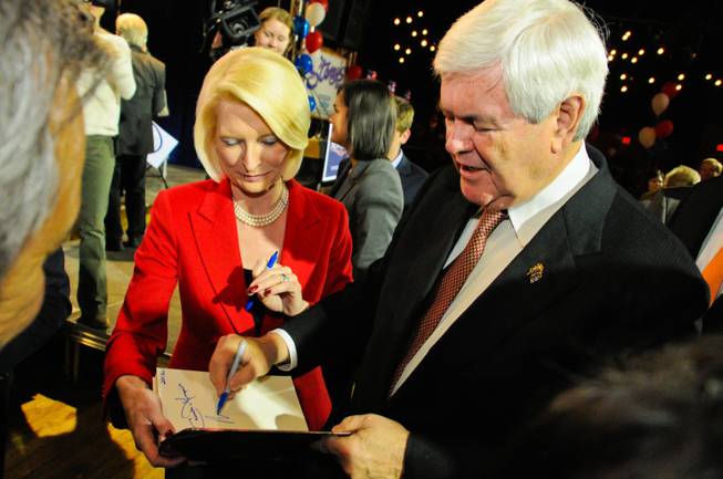 Newt Gingrich Rally